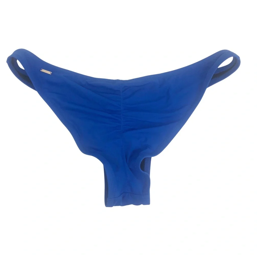 Victoria’s Secret Zuma Itsy Back Ruched Swim Bikini Bottom Blue‎ XL